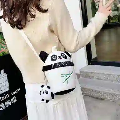 蔻蒂熊 稀奇古怪创意熊猫 可爱卡通 玩偶