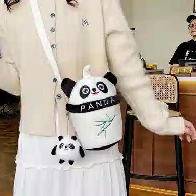 蔻蒂熊 稀奇古怪创意熊猫 可爱卡通 玩偶