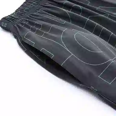 莫代尔 简约韩版时尚经典舒适亲肤柔软透气睡裤 男款 黑色