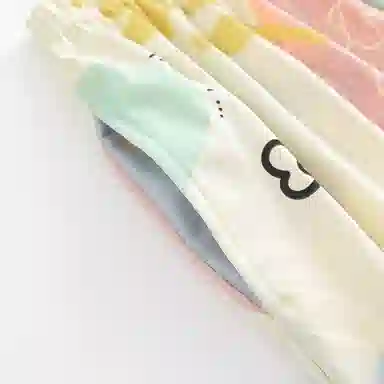 莫代尔 舒适透气百搭圆领短袖上衣亲肤细腻休闲长裤家居服可外穿睡裙睡衣套装 女款 杏色