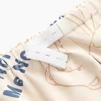 莫代尔 柔软简约亲肤细腻透气休闲时尚舒适轻盈薄款居家三分裤睡裤 女款 杏色