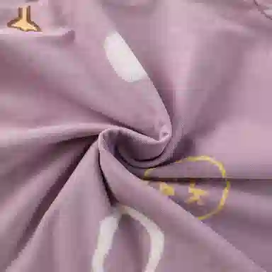 莫代尔 亲肤纯棉柔软舒适卡通时尚单条裤女士睡裤 女款 豆沙紫