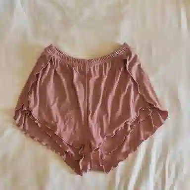 莫代尔 素色时尚舒适亲肤带胸垫防凸点吊带衫短裤可外穿睡衣套装 女款