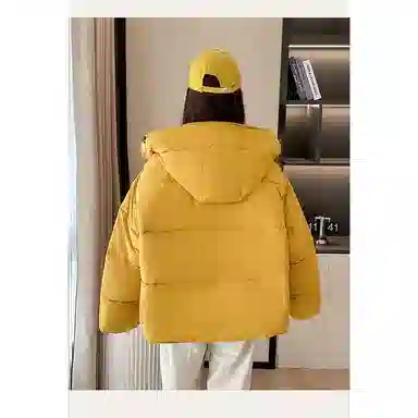 丝絮丝绸 冬季韩版宽松加厚面包服小个子棉衣棉服 女款