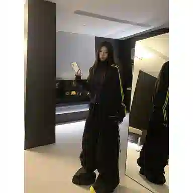丝絮丝绸 秋冬季复古立领时尚简约舒适外套卫衣 男女同款