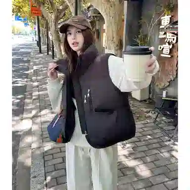 丝絮丝绸 清新时尚舒适百搭马甲 女款