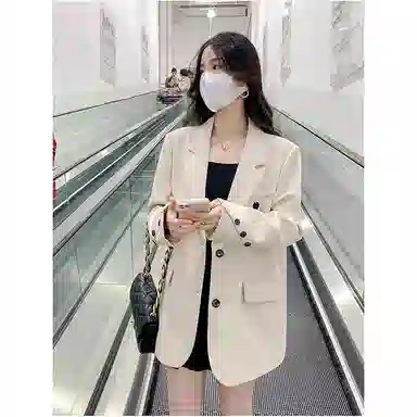 丝絮丝绸 春季高级感休闲舒适西服外套西装 女款