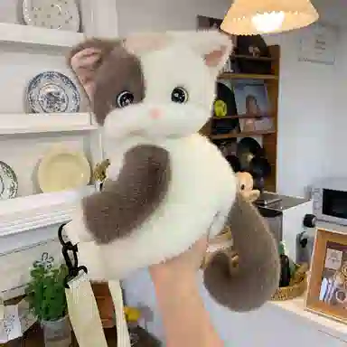 润灿 三花猫奶牛猫精致 陪伴安抚 玩偶