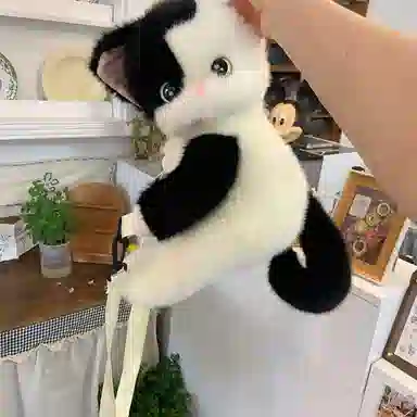 润灿 三花猫奶牛猫精致 陪伴安抚 玩偶