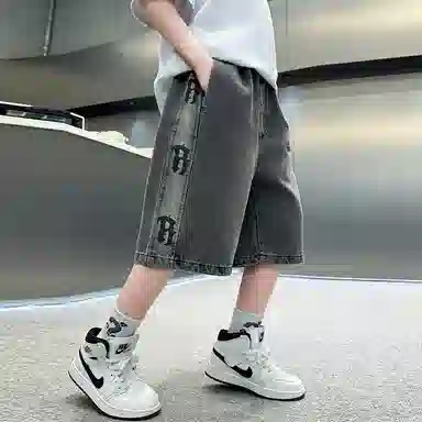 雅鹿 百搭时尚简约短裤 儿童款