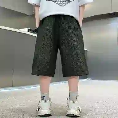 雅鹿 时尚简约舒适短裤 儿童款