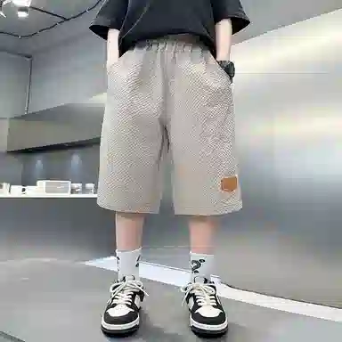 雅鹿 时尚简约舒适短裤 儿童款