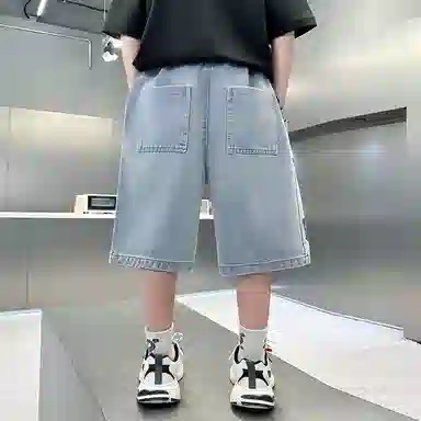 雅鹿 百搭时尚简约短裤 儿童款