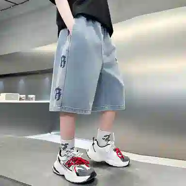 雅鹿 百搭时尚简约短裤 儿童款