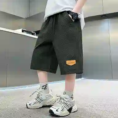 雅鹿 时尚简约舒适短裤 儿童款