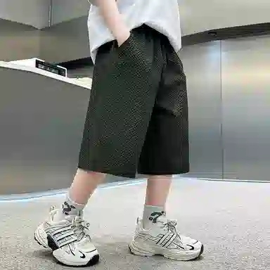 雅鹿 时尚简约舒适短裤 儿童款