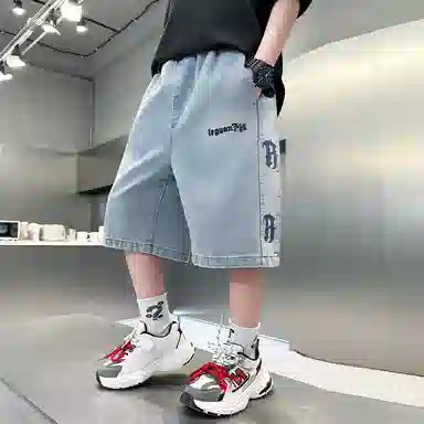 雅鹿 百搭时尚简约短裤 儿童款