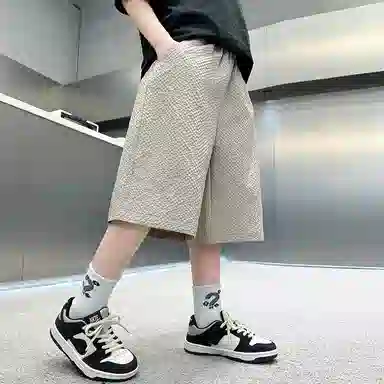 雅鹿 时尚简约舒适短裤 儿童款