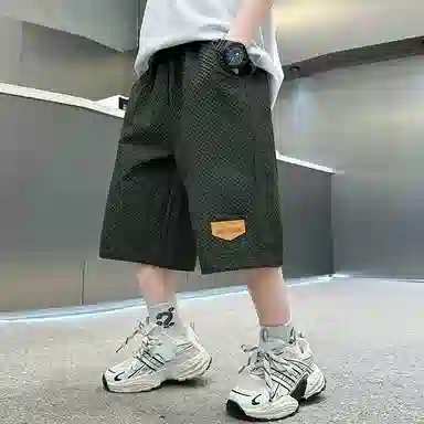 雅鹿 时尚简约舒适短裤 儿童款