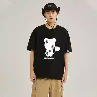 HIPANDA Embroidered T-Shirt
