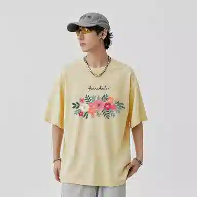 FAIRWHALE vintageoversize T