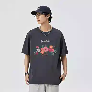 FAIRWHALE vintageoversize T