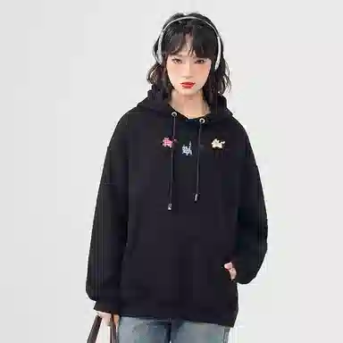 棉致 百搭舒适时尚简约长袖卫衣 女款