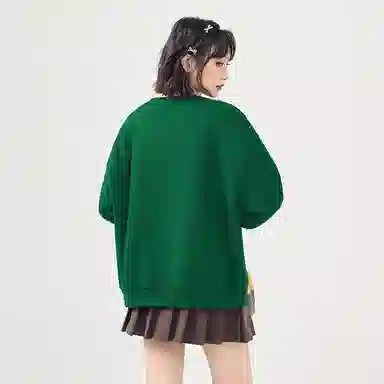 棉致 通勤简约气质卫衣 女