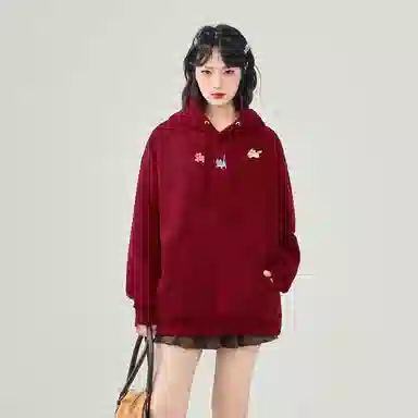 棉致 百搭舒适时尚简约长袖卫衣 女款