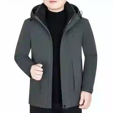 FIRS Detachable Hood Down Jacket