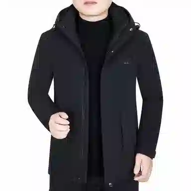 FIRS Detachable Hood Down Jacket