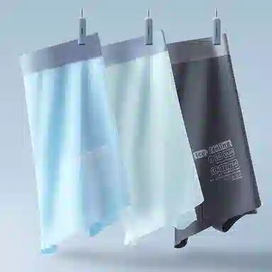 莫代尔 冰丝薄款透气四角裤青少年平角裤衩纯色简约弹力内裤 男款 组合装