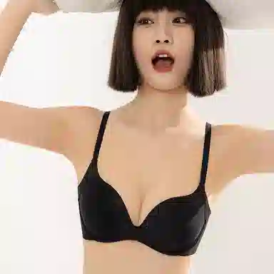 莫代尔 无痕美背透气聚拢贴身收副乳上托小胸聚拢薄款无钢圈防下垂文胸 女款