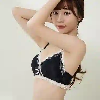 莫代尔 甜美少女撞色文胸蕾丝聚拢轻薄不空杯吸湿无钢圈支撑不跑杯无痕美背舒适胸罩 女款 组合装