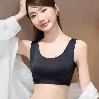 莫代尔 聚拢无痕轻薄大胸显小亲肤柔软舒适耐穿不闷热提拉无痕收副乳防下垂文胸 女款 组合装