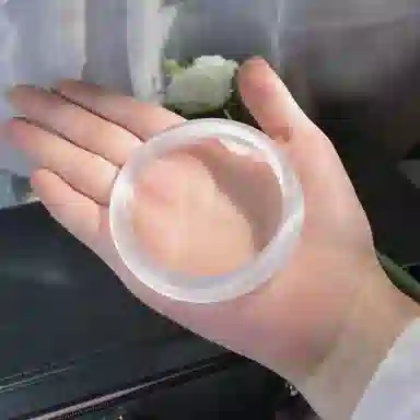 月岚 一步一响 贵妃新中式国风古风旗袍汉服气质年轻叮当镯 玉石 猫眼石 手镯 女款