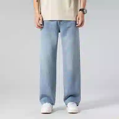 PANDA ADEVIL Wide Leg Jeans