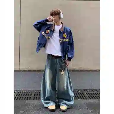 PANDA ADEVIL Devil Denim Jacket