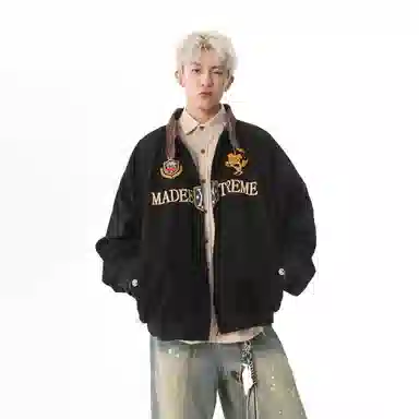 PANDA ADEVIL Harrington Denim Jacket