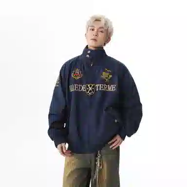 PANDA ADEVIL Harrington Denim Jacket