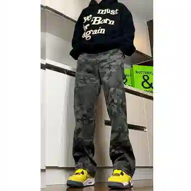 PANDA ADEVIL Camo Jeans