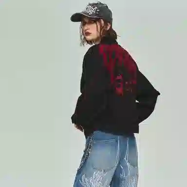 Revenge x GOST Denim Jacket Black