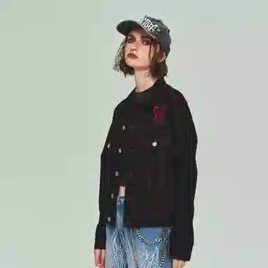 Revenge x GOST Denim Jacket Black