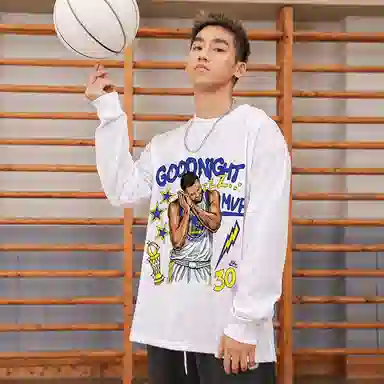 BKCXZICE Vintage Print Running Shirt