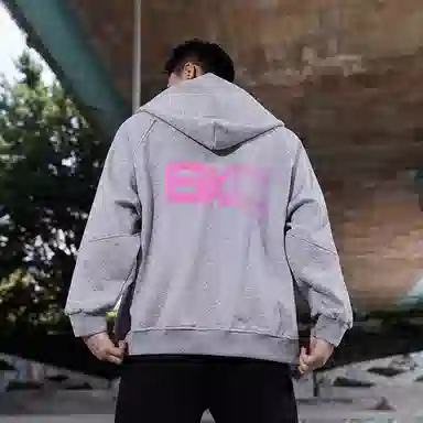 BKCXZICE Hoodie Navy