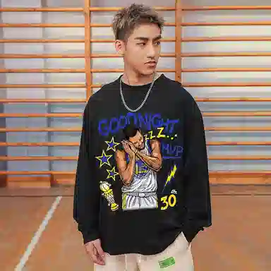 BKCXZICE Vintage Print Running Shirt