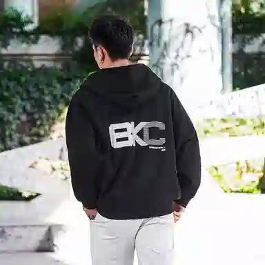 BKCXZICE Hoodie Navy