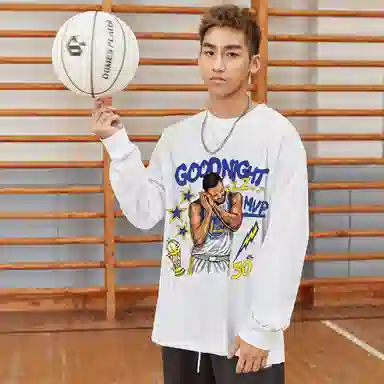 BKCXZICE Vintage Print Running Shirt