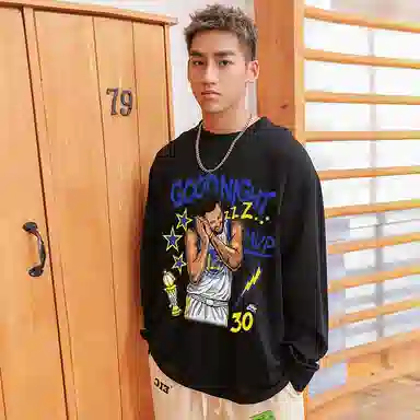 BKCXZICE Vintage Print Running Shirt