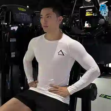 BKCXZICE Triangular Logo Long Sleeve